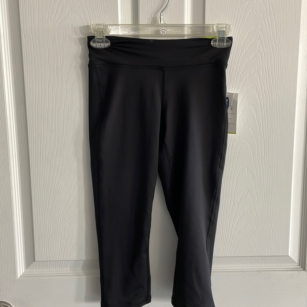 NWT Girls Black Old Navy Active Leggings